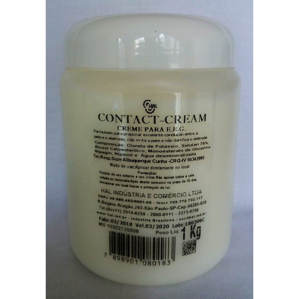 Pasta p/EEG ContactCream 1Kg NEURO SHOPPING COMERCIAL