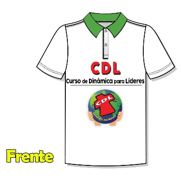 Camiseta Polo CDL - Gola Verde
