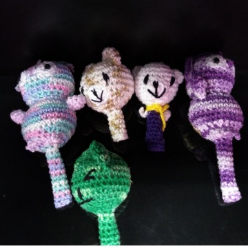 Amigurumi - Ponteira para lápis/caneta