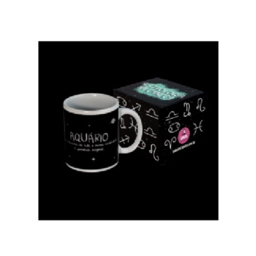 Caneca signos Aquário