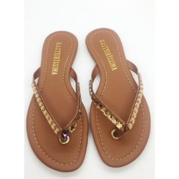 rasteirinha brilhosa