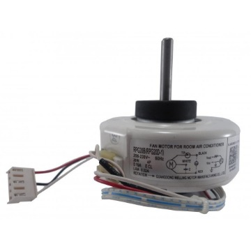 MOTOR VENTILADOR EVAPORADORA ELETROLUX 7 / 9 / 12.000 BTUS - CÓDIGO: 13010002 - MODELOS: DI09F / PI07F / PI07R / PI09F / PI09R / PI12F / PI12R / SI07F / SI07R / SI09F / SI09R / SI12F / SI12R