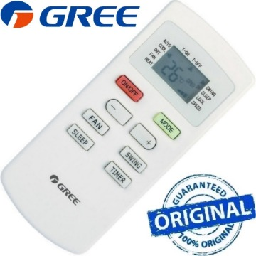 CONTROLE REMOTO GREE 9/ 12/ 18/ 24.000 BTS - CÓDIGO: 30511031 - DESCRIÇÃO: YX1F