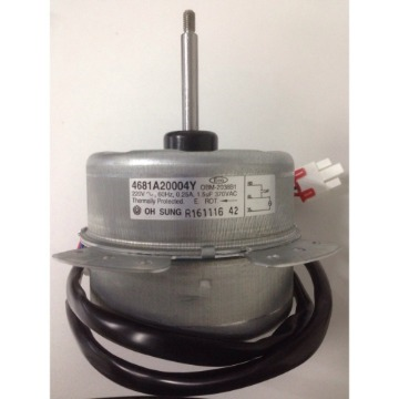 MOTOR CONDENSADORA LG - 7.000 / 9.000 BTUS - CÓDIGO: 4681A20004Y / EAU61005601 - MODELOS: TSUC092YTL0 - TSUH092YDA0 - TSUC072YDA0