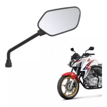 RETROV CB 300R L. CONVEXA H. PRETO L/ESQ MOD ORIG GVS