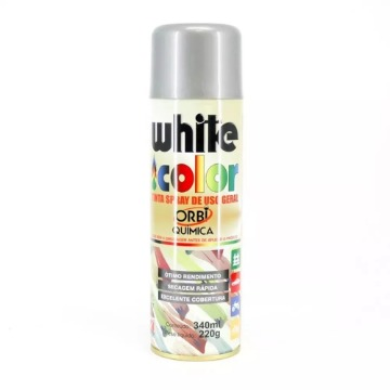 TINTA SPRAY 340 ML ALUMINIO ORBI QUIMICA