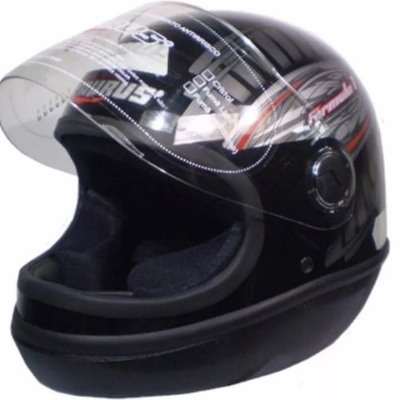 CAPACETE FORMULA 1 RAPID GRAFIC 56 PRETO TAURUS
