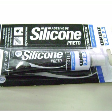 COLA ADESIVO SILICONE MULTIUSO 50 GRS INCOLOR ORBI QUIMICA