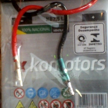 BATERIA KB2,5LA TITAN 95/99/BIZ 98/99 S/SOLUCAO MEGAVILLE