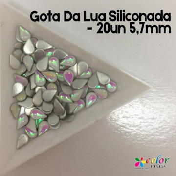 Gota Da Lua Siliconada - 20un 5,7mm