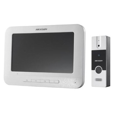 VIDEO PORTEIRO HIKVISION DS-KIS202 KIT COM DS-KB24
