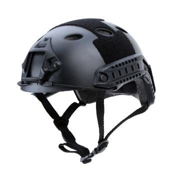 CAPACETE TÁTICO AIRSOFT PRETO
