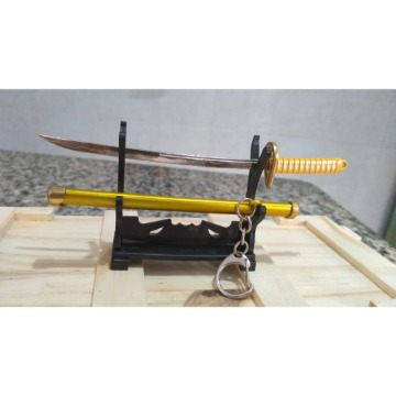 CHAVEIRO MINI ESPADA AMARELA