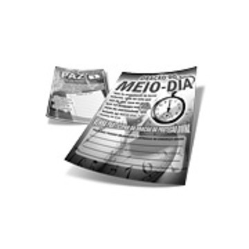 Panfletos APERGAMINHADO 75G 150X105MM - 1X1 - 500unid - PAP1105A