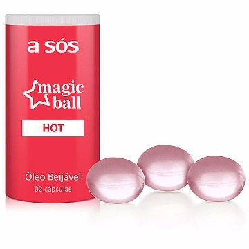 Cápsula / Bolinha Magic Ball Hot 03 unidades Cápsula / Bolinha Magic Ball Hot 03 unidades