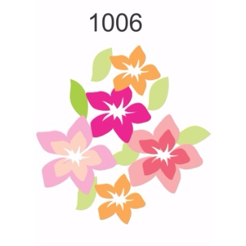 1006 – Molde PVC – Flores 1