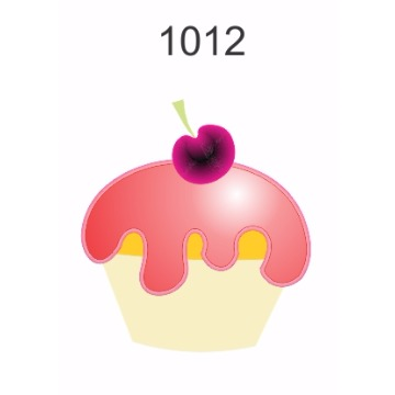 1012 – Molde PVC – Cup Cake