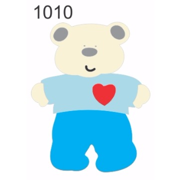 1010 – Molde PVC – Urso 1