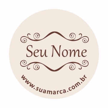 Vinil Adesivo para personalização 3,5cm diâmetro - R1 - 400 uni